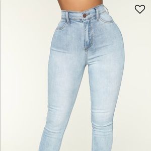 Fashion Nova- Luxe High Waist Skinny Jeans